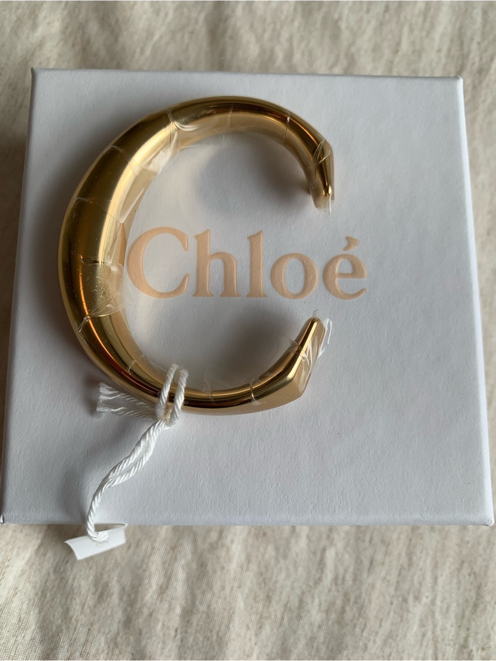 Chloé Gold-tone bag charm